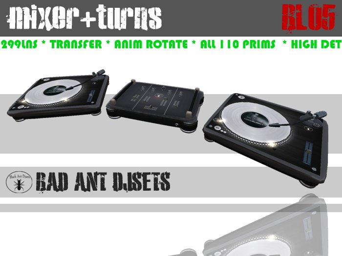 Bad Ant DjSets BL05 TSet