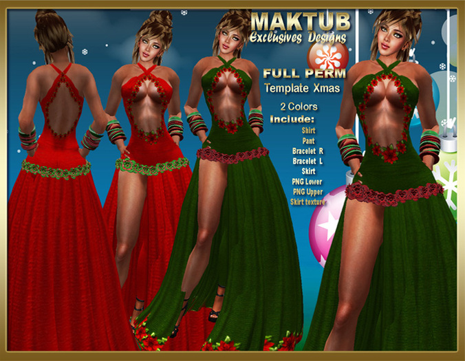 MAKTUB TEMPLATES XMAS