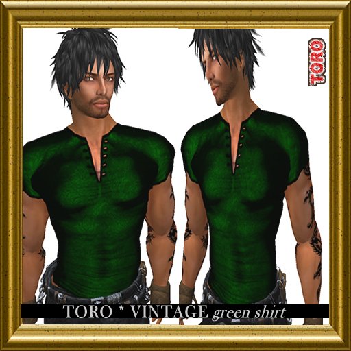 VINTAGE GREEN SHIRT