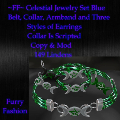~FF~ Celestial Jewelry Set Green