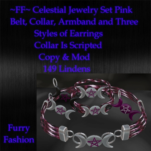 ~FF~ Celestial Jewelry Set Pink