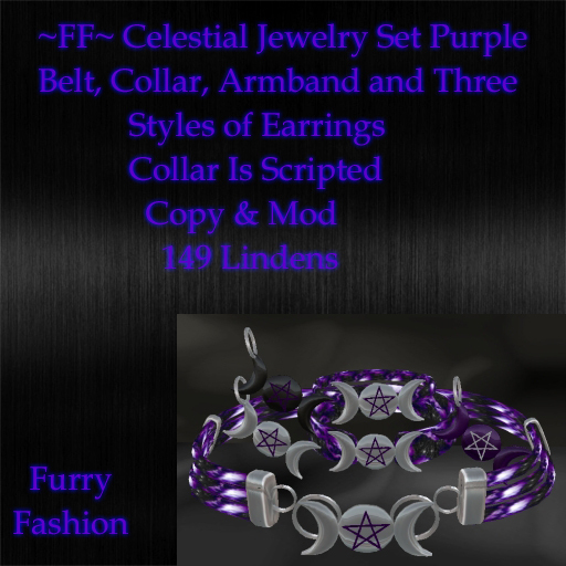 ~FF~ Celestial Jewelry Set Purple