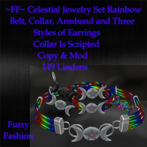 ~FF~ Celestial Jewelry Set Rainbow
