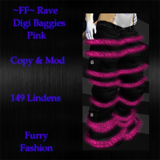 ~FF~ Rave Digi Baggies Pink
