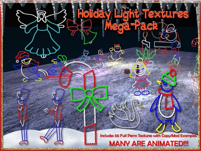 (PAT - Holiday Light Textures Mega Pack)