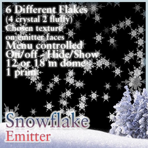 Snowflake Emitter - christmas/snow/flake/winter/decoration/snowflake/ice/xmas/effects/menu/snowfall/ice/click on/off