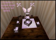 Purple Angel Nursery set *promo*