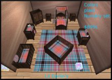 Colors Plaid Nursery set