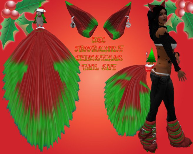 Koi Peppermint Christmas set
