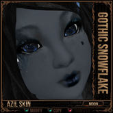 =^.^= Curious Kitties - Azil Moon Skin - Gothic Snowflake