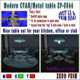 Modern Roundtable C Cyan ZP-5566