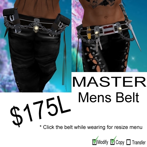 Master - Mens Belt - Boxed