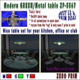 Modern Roundtable C Green ZP-5567