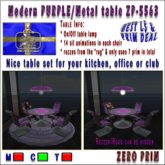 Modern Roundtable C Purple ZP-5563