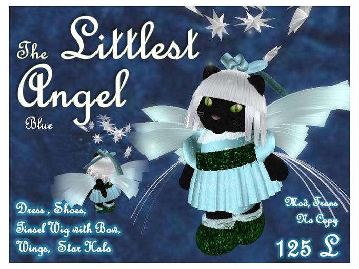 The Littlest Angel Tiny Blue 