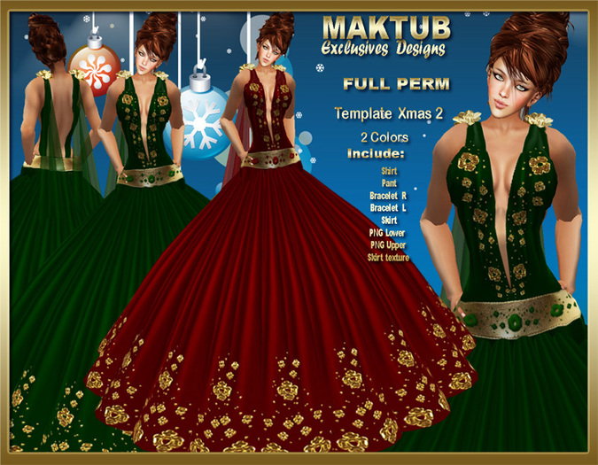 MAKTUB TEMPLATES XMAS 2