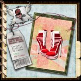 . Lexipedia . Red & White Sneaker Heel