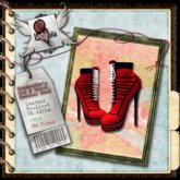 . Lexipedia . Red & Black Sneaker Heel