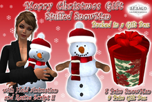 Merry Christmas Gift - Stuffed SnowMan * SPECIAL PRICE Merry Christmas Promo *