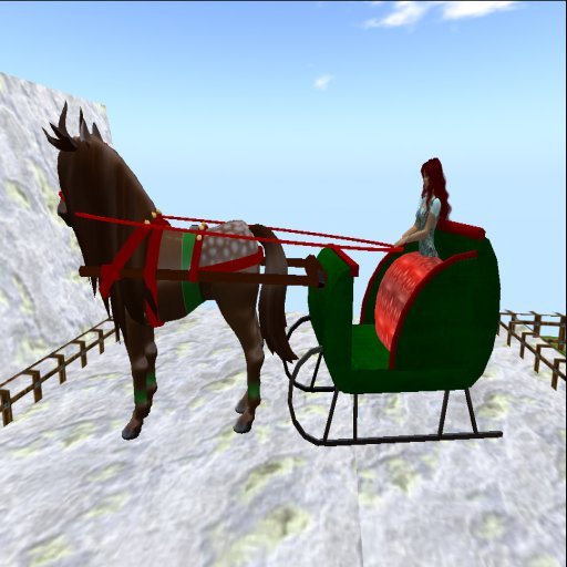 One Horse Open Sleigh