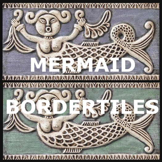 Mermaid wallborders -  texture pack