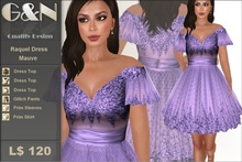 G&N Quality Design Raquel Dress Mauve (Copy Version)
