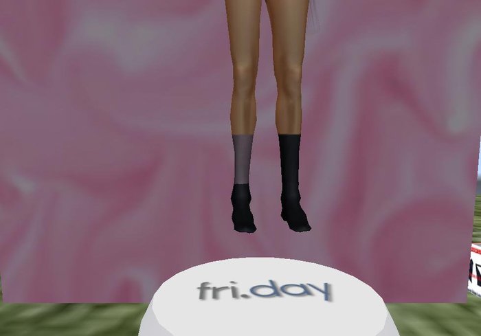 Purple/black socks-boxed