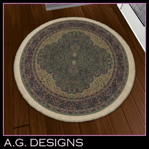 A.G. DESIGNS - Round Elegant Rug