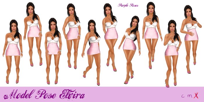 PURPLE POSE ELVIRA