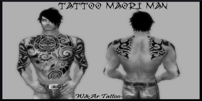 tattoo maori man