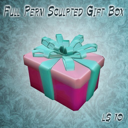 Full Perm Sculpted Gift Box - PERFECT VALENTINE'S DAY GIFT
