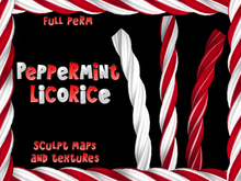 FULL PERM Peppermint Licorice Sculpt Maps & Textures