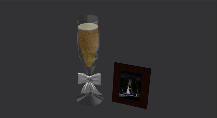 <BD> Commerative Wedding Set