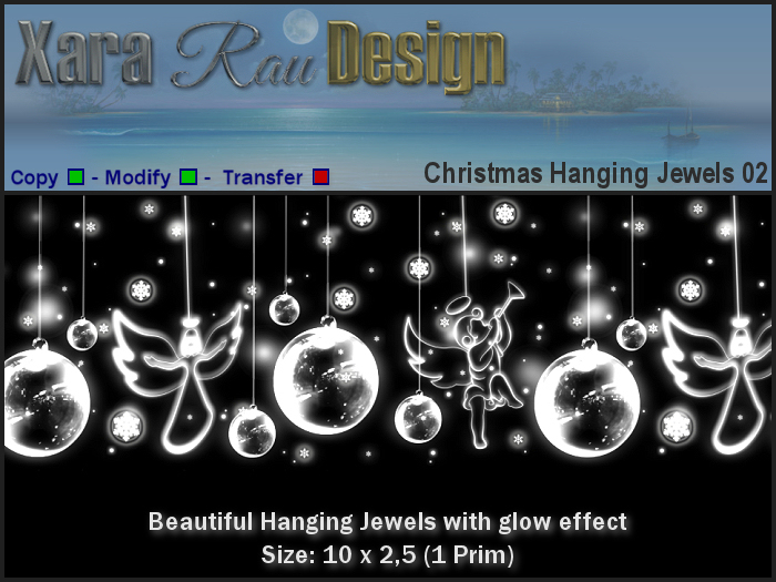 Xara Rau - Christmas Hanging Jewels 02