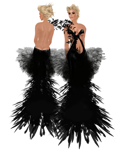 Boudoir Kiss me at Midnight gown