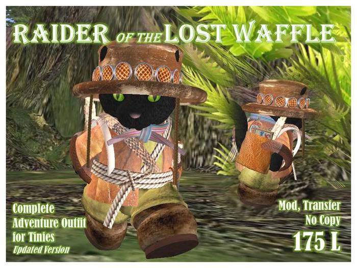 Tiny RAIDER of the LOST WAFFLE 