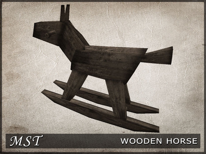 Mst Wooden Rocking Horse