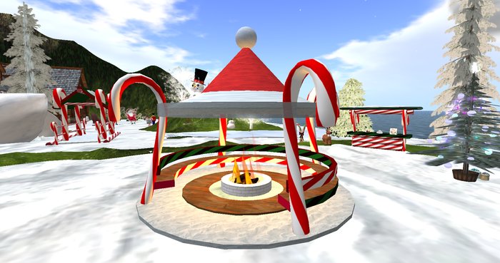 Candy Cane Gazebo