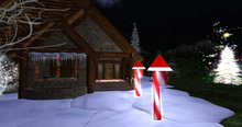 Candy Cane Lamps 6 pack