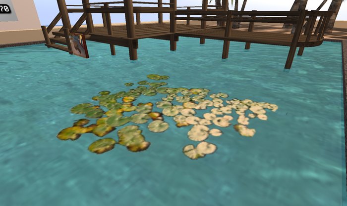 Lily-pads-broadmoor moving  1 prim