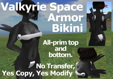 Valkyrie Anime Battle Babe Space Armor Bikini (boxed)