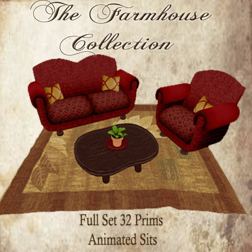 *The Strawberry Box* Farmhouse Collection Living Room