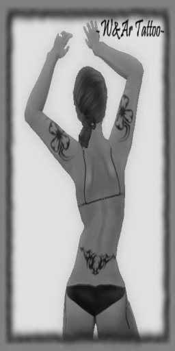 tattoo arms and back