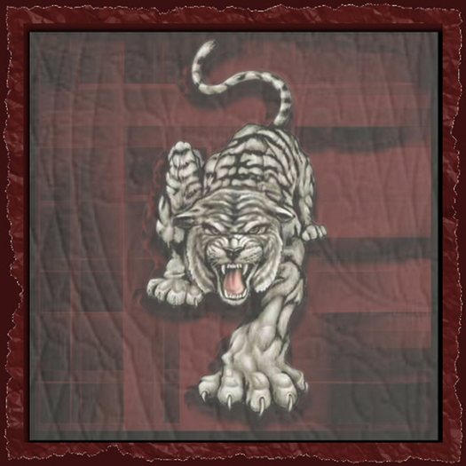 Unfolding White Tiger Quilt (Boxed)