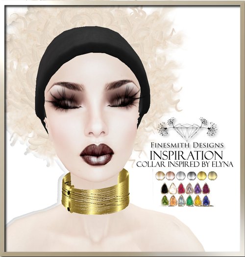 Finesmith Inspiration- Elyna colorset collar/ chocker