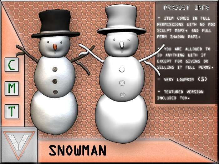 Virown! - Snowman FULL PERM - PROMO