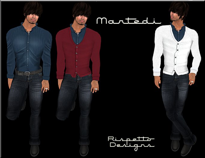 Rispetto Designs - Martedi Outfit - Blue.