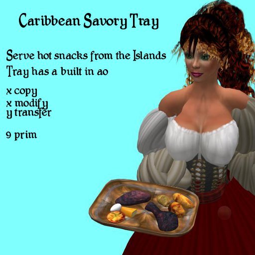 Caribbean Savory Tray 