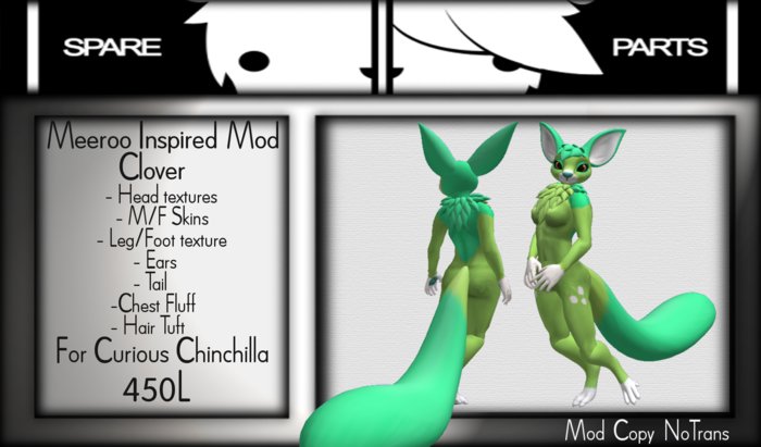 Meeroo Inspired Clover Mod *Limited Edition*
