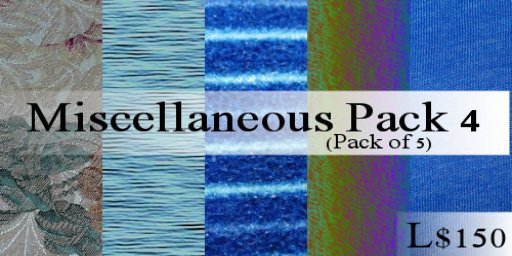 Miscellaneous Pack 4